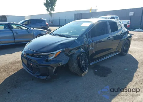 2025 Toyota Gr Corolla Core from USA, damaged, VIN JTNABAAE5SA017142